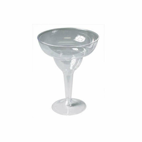 Maryland Plastics NC20216 PEC Clear 12 oz Newbury Margarita Glass, 100PK NC20216  (PEC)